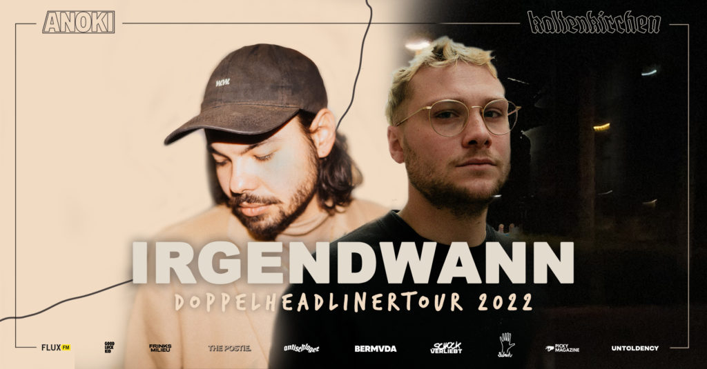Anoki, Kaltenkirchen, Irgendwann Tour 2022, Doppelheadlinertour, Konzert, Live, untoldency
