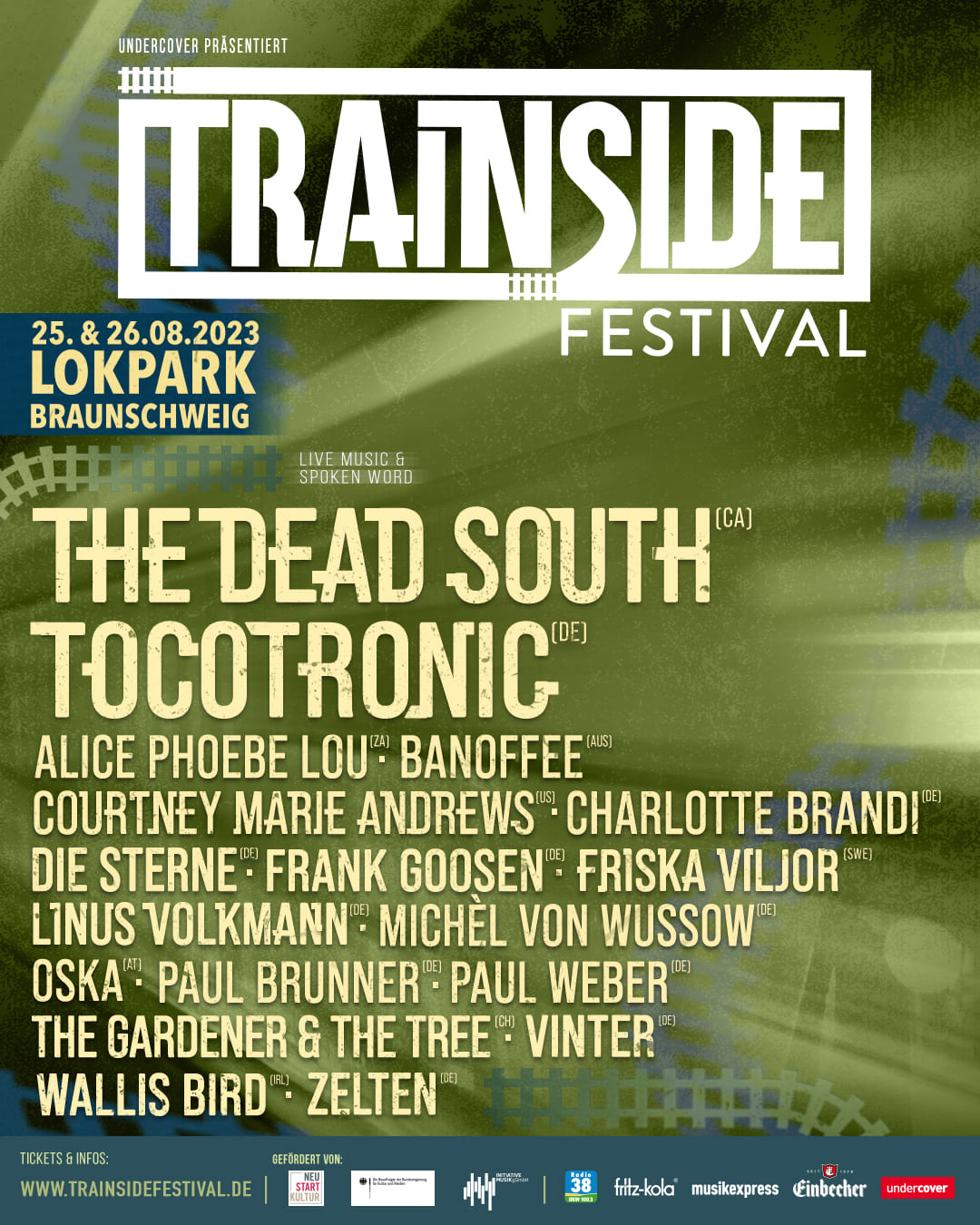 untoldency proudly presents: Trainside Festival in Braunschweig  (+ Verlosung)