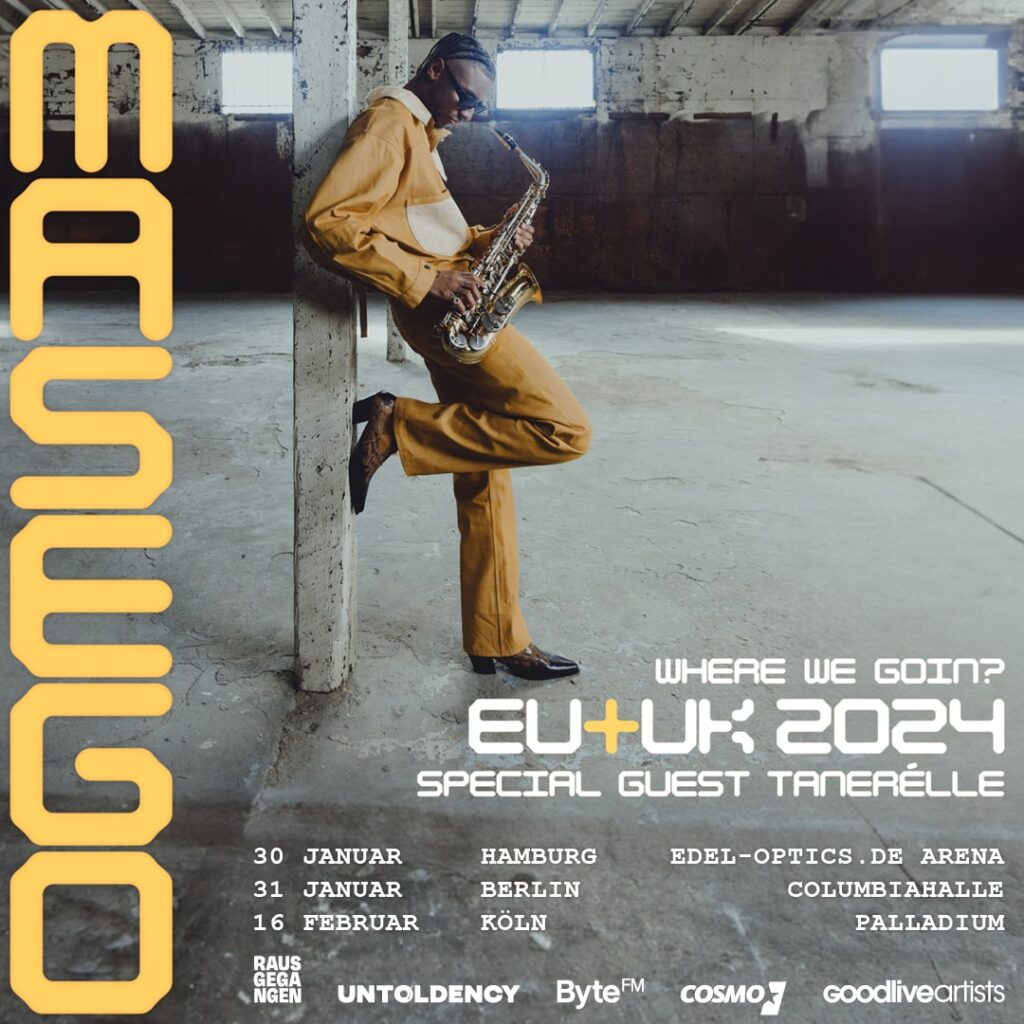 Masego, Where We Goin Tour 2024, untoldency presents, goodliveartists, Masego Tour