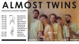 Almost Twins, Hands/Trees Tour, Handshake Booking, Wagram Stories, untoldency proudly presents, untoldency, indie, jazz, folk, tour, konzert, verlosung