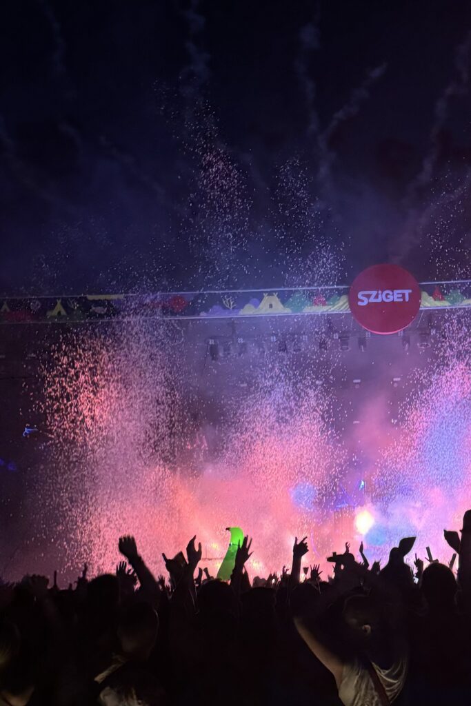 Blick zur MainStage